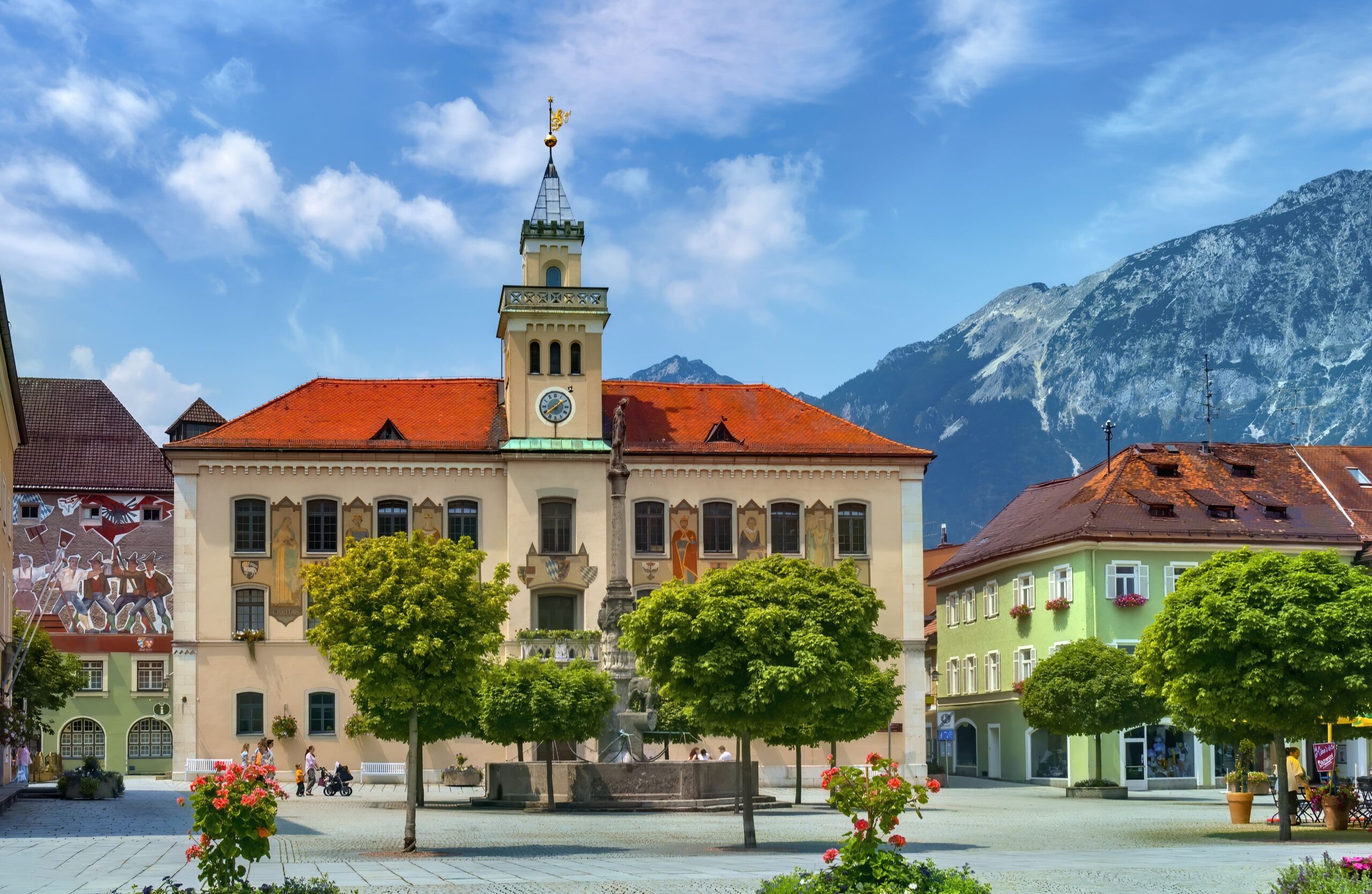 Church outside the city
