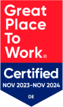 Great Place to Work Logo Nov 2023 - Nov 2024